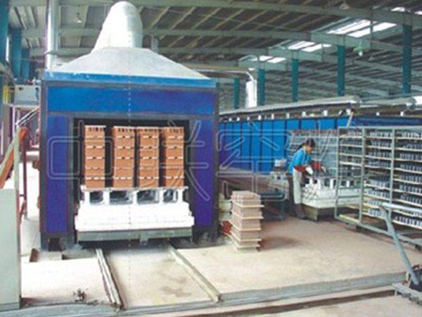 廣安Xiesheng 90m split brick tunnel kiln