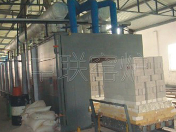 惠州Pingdingshan Xinzhiyuan 60m Mullite Tunnel Kiln