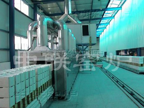 婁底50M×0.9M  Gas-fired tunnel kiln (Gansu rare earth)